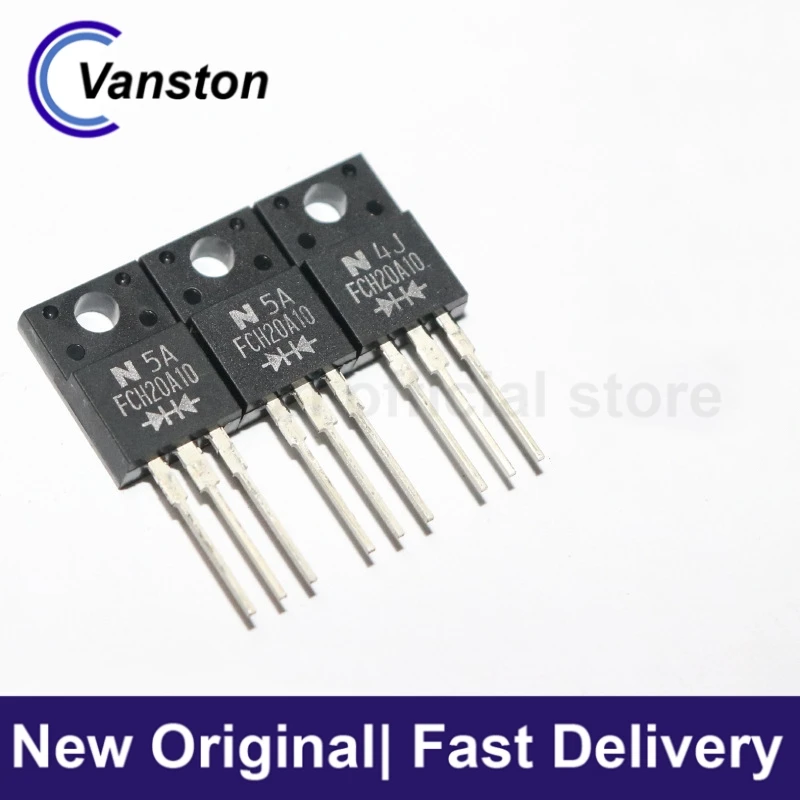 5pcs pcs FCH20A10 TO-220F NIEC Schottky Diode Genuine Stock Components