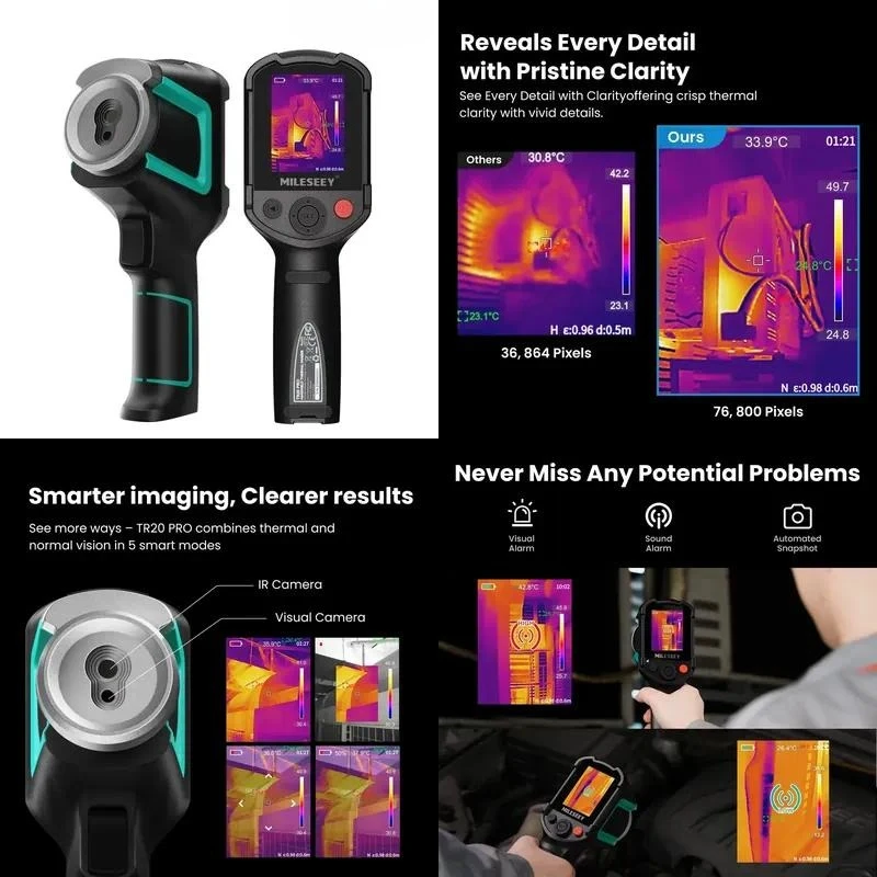 2026 hot sale for MILESEEY Thermal Imaging Camera 320x240 Resolution TR20 PRO 50Hz High Refresh Rate with Video Recording