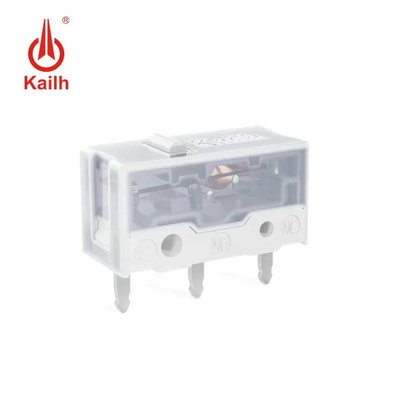 1Pcs New Kailh White Blade Micro Switch 100 Million Click Computer Game mouse left right repair microswitch button