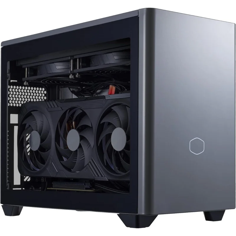 Cooler Master NR2 Mini ITX – RYZEN 7 9800X3D 4.7 (5.2 GHz Turbo) |   Gigabyte RTX 5070 Ti 16GB y B850I AORUS PRO |   32G