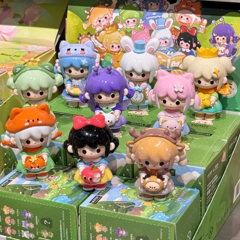 

New Uu Youyou Wonderland Adventure Series Blind Box Mini Kawaii Figures Cute Desktop Decor Collection Girls Kids Birthday Gift