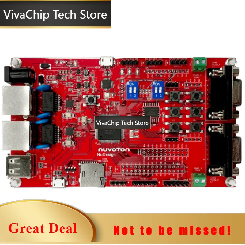 VivaCTNuMaker-Server-NUC980 Development Board For DIY Server Projects & Industrial Control Server Development