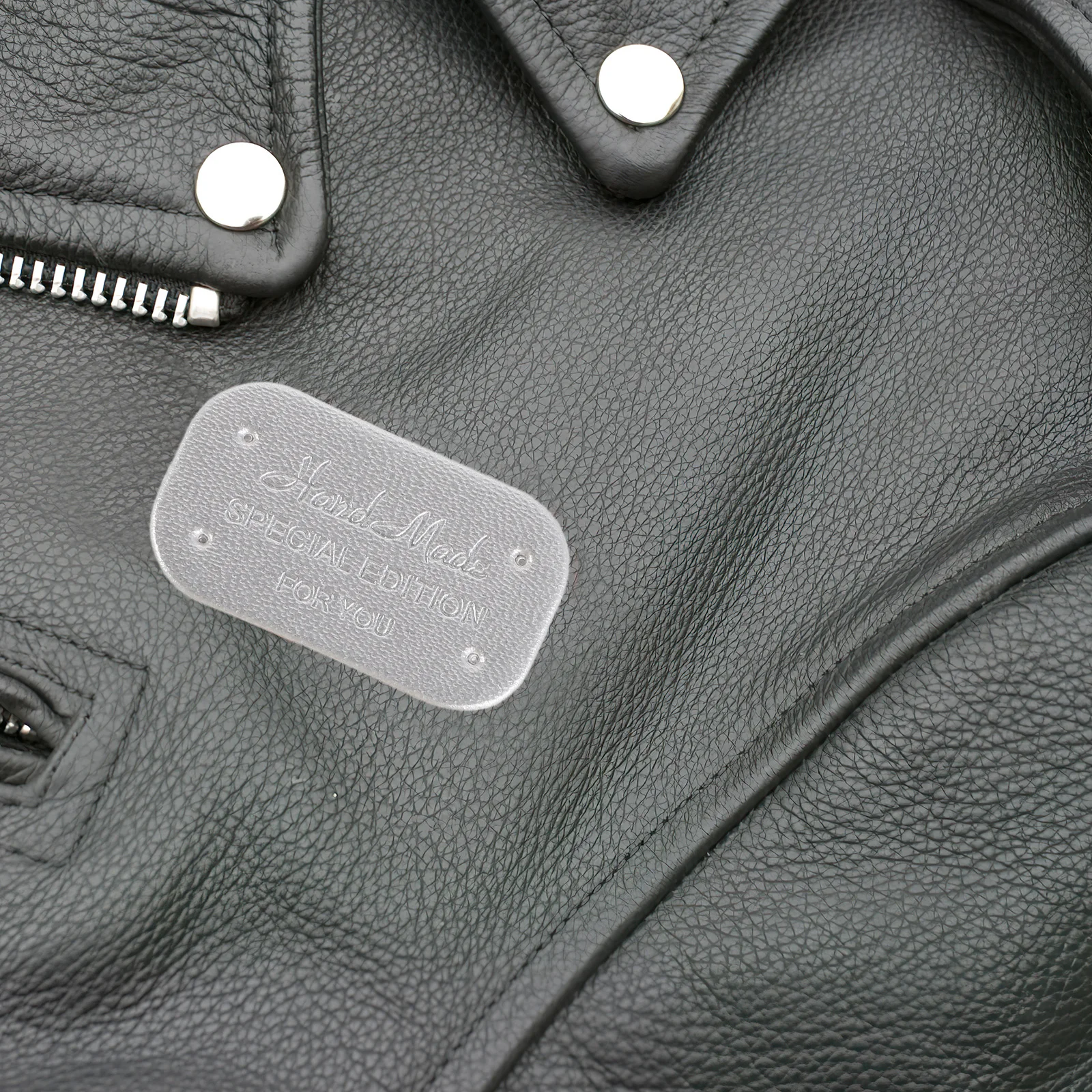 

Rounded Corners Embossed Label Crochet Tags Children's Clothing Pu Sewing Accessories