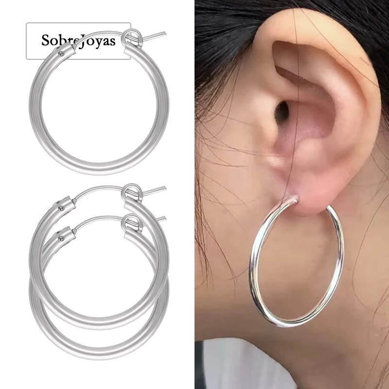 

Серьги-кольца из стерлингового серебра 925 пробы, женские ювелирные изделия в стиле бохо Eurowire, серебряные Brincos Pendientes, модный аксессуар