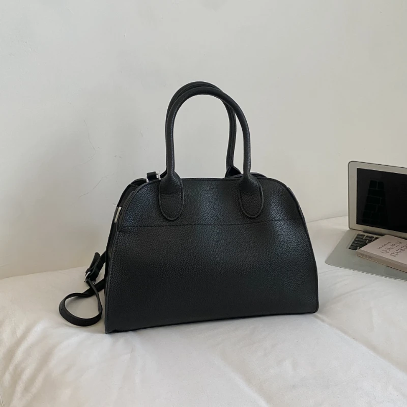 Modische Große Tragetasche, Vielseitige Pendler- und Reise-Schultertasche, Lässige Koreanische Premium-Luxus-Handtasche mit Griff – Detail 10