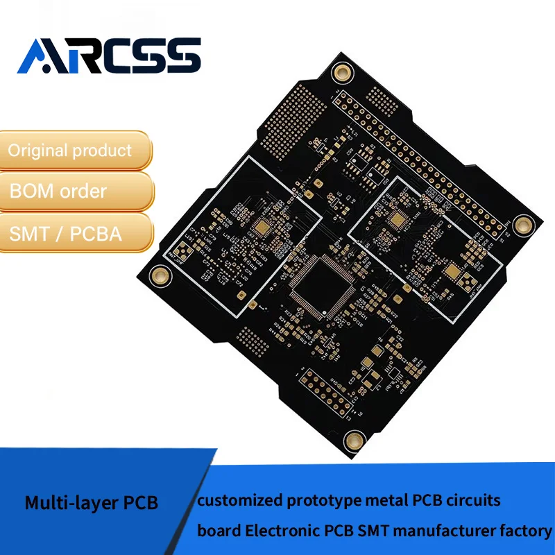 customized prototype metal PCB circuits board Electronic PCB SMT manufacturer factory
