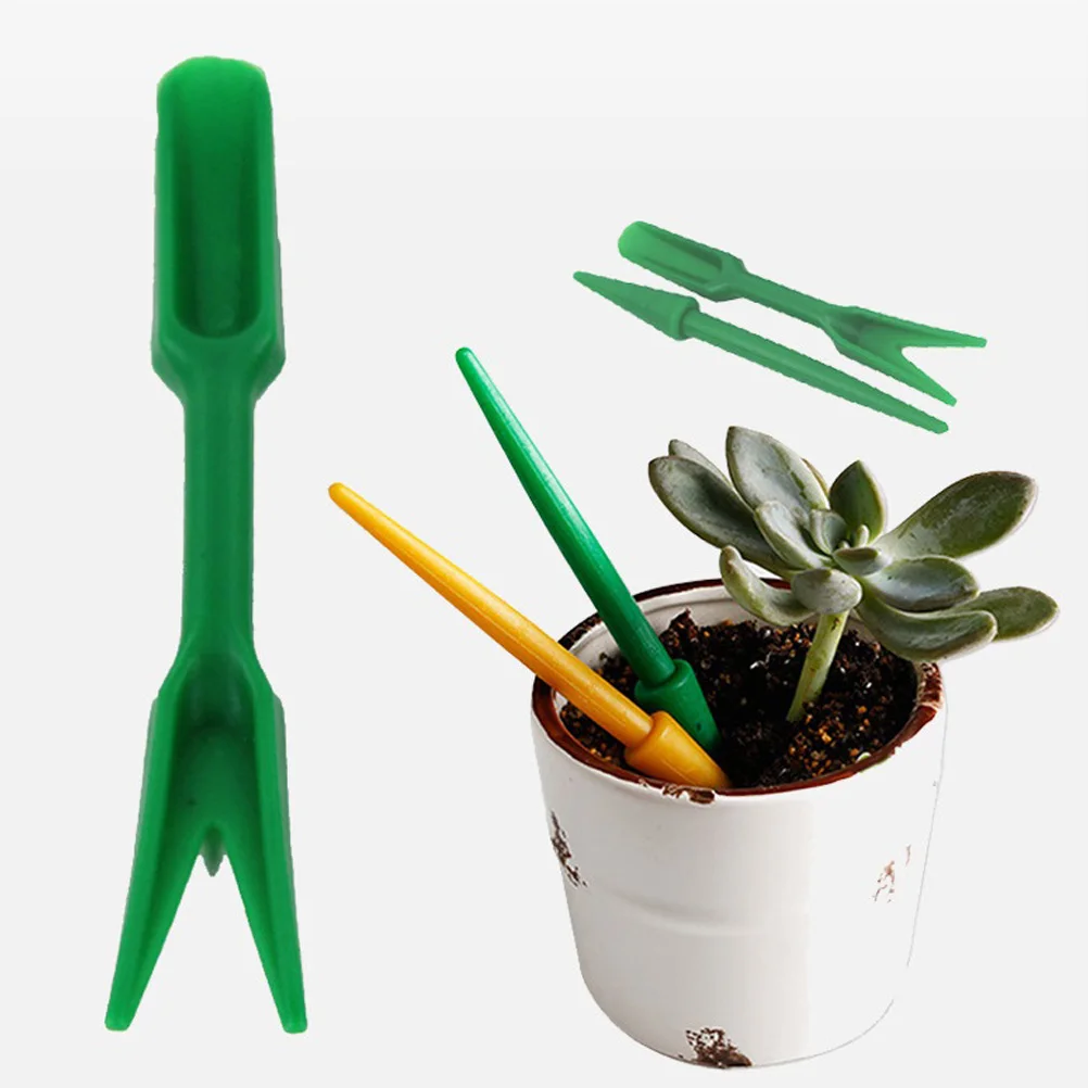 

10 Sets Mini Transplanting Tools Sowing Seedling Device Weeding Tool for Indoor Plants Bonsai Shovel Spade Digging Aerator