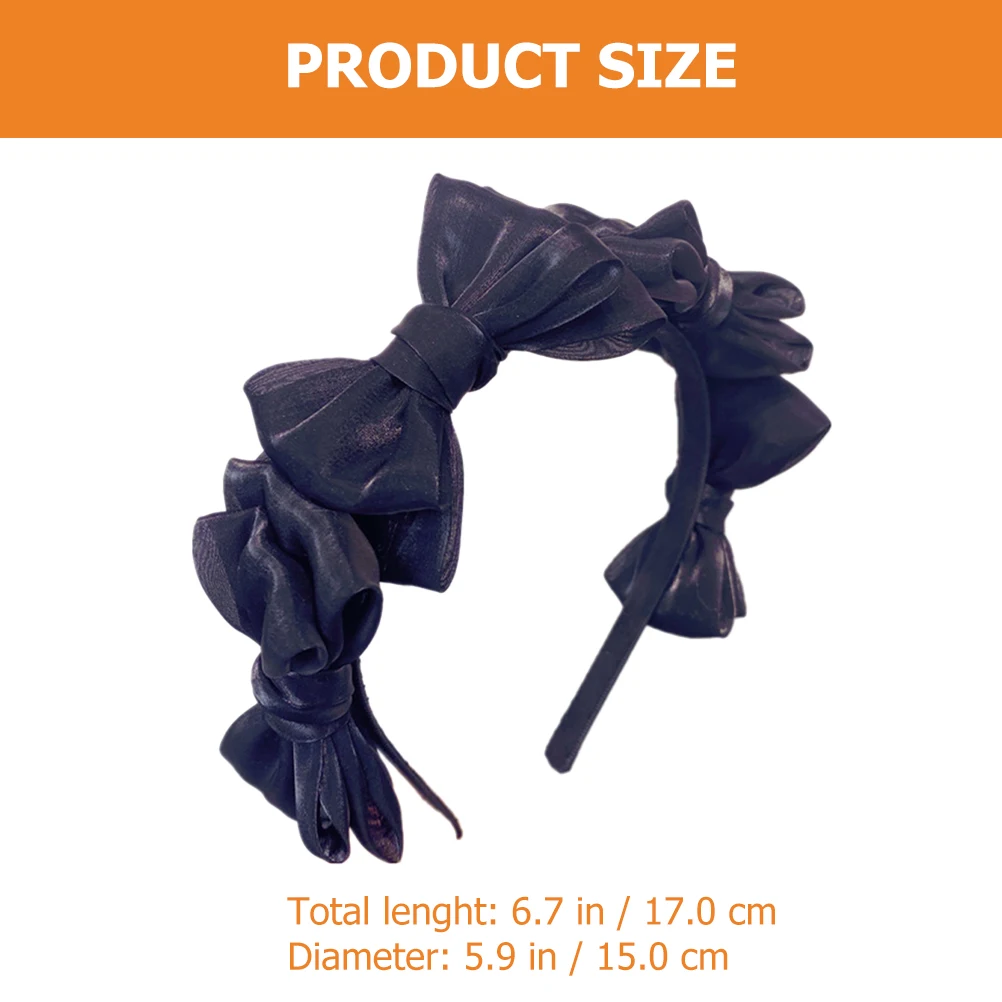 

Headb for Women Lightweight Headb With Bow Fashionable Girls Headb Bow Chic Appearance Wedding Accessories Hair