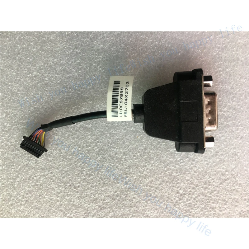V+  Laptop for  Lenovo ThinkCentre M73 M83 M93 M93p 50mm Com2 Serial Port Cable 04X2703
