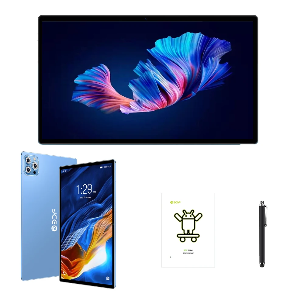 Android 13 system Tablet, 4GB+64GB, Supports 1TB Extended Storage, WiFi, 6000mAh Battery, 1280 × 800 resolution full HD IPS