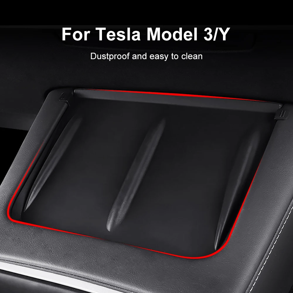 Vassoi Console centrali per Tesla Model 3 Y Highland Organizer accessori sotto il sedile scatola portaoggetti bracciolo contenitori nascosti