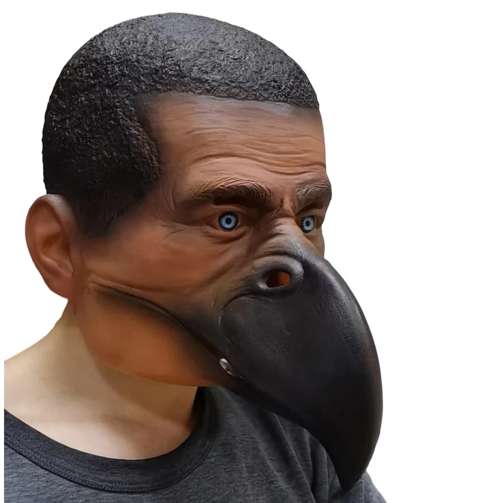 Vogelartige Alien-Maske Halloween-Kostüm Ball Cosplay Tier-Kopfbedeckung – Detail 5