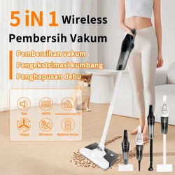 S9D-2 5-in-1 Home Car Handheld Wireless Electric Vacuum Cleaner Sweeper USB Rechargeable Wireless Handheld Vacuum Cleaner