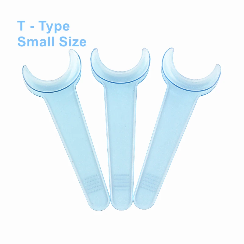 

10 / 20 Pcs Dental Mouth Opener Props T Shape Blue Small Gag Intraoral Cheek Lip Retractor Spreader Oral Care Dentistry Products