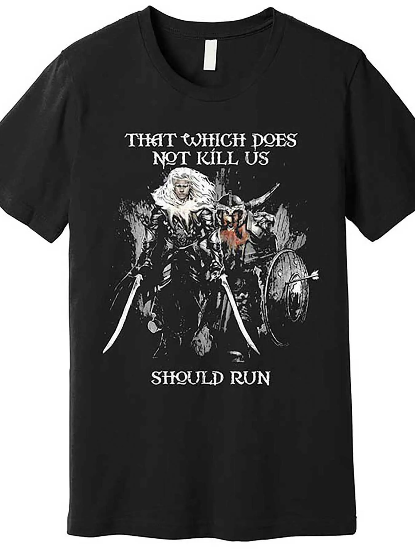 Camiseta premium Drizzt Dourden and Bruenor's Tomahawk 626194 Camiseta divertida de manga corta para hombre, unisex, de algodón puro, para todas las estaciones