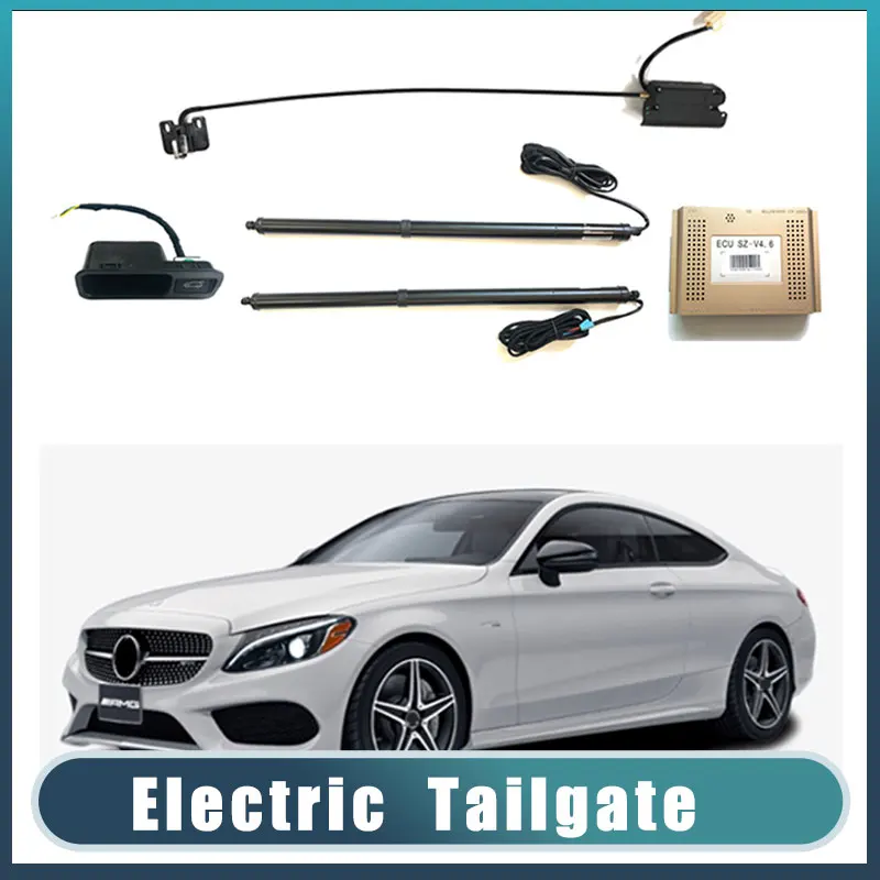 

Car Power Trunk Lift For Mercedes Benz C Coupe 2015~2025 Electric Hatch Tailgate Tail gate Strut Auto Rear Door Actuator