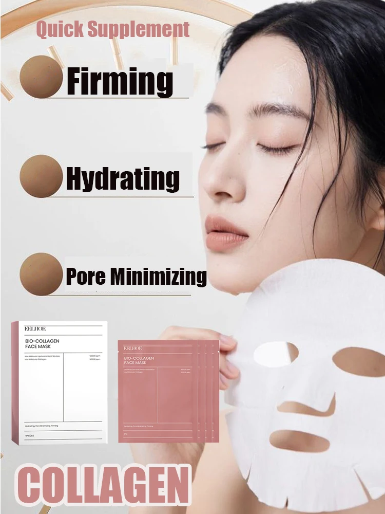 

Deep Hydrating Overnight Mask Collagen Face Mask Shrink Pores Moisturizing Refreshing Brightening Face Skin Care