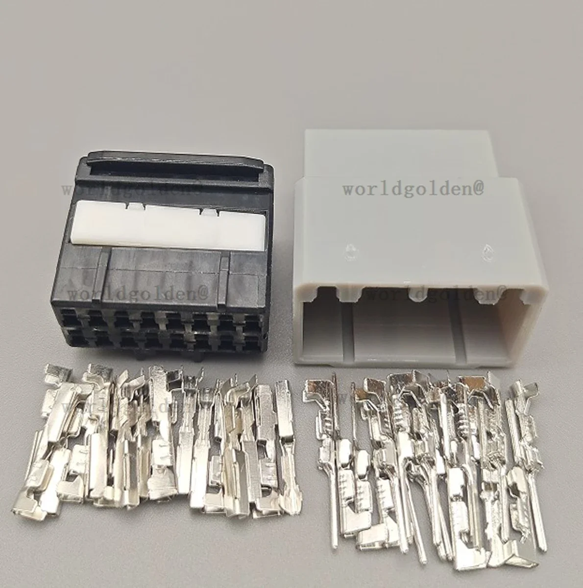 16P Female Auto Audio Plug Housing 917981‑6 car connector for Car Radio Amplifier CD Player Wiring Harness Repair