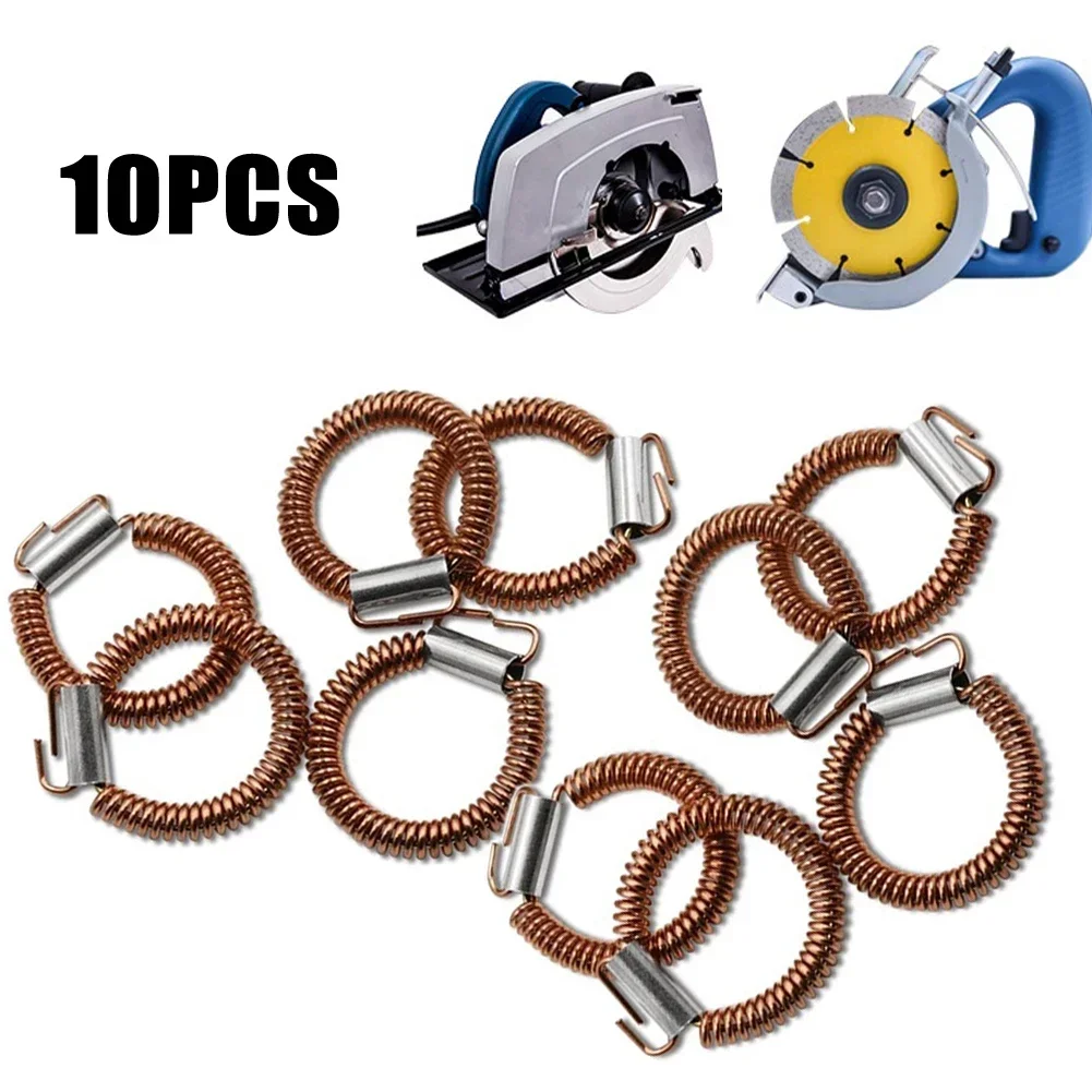 10pcs Stator Tension Spring Electric Tension Spring For Spring Coil Of Electric Hammer Angle Grinder  Power Tool Accessories