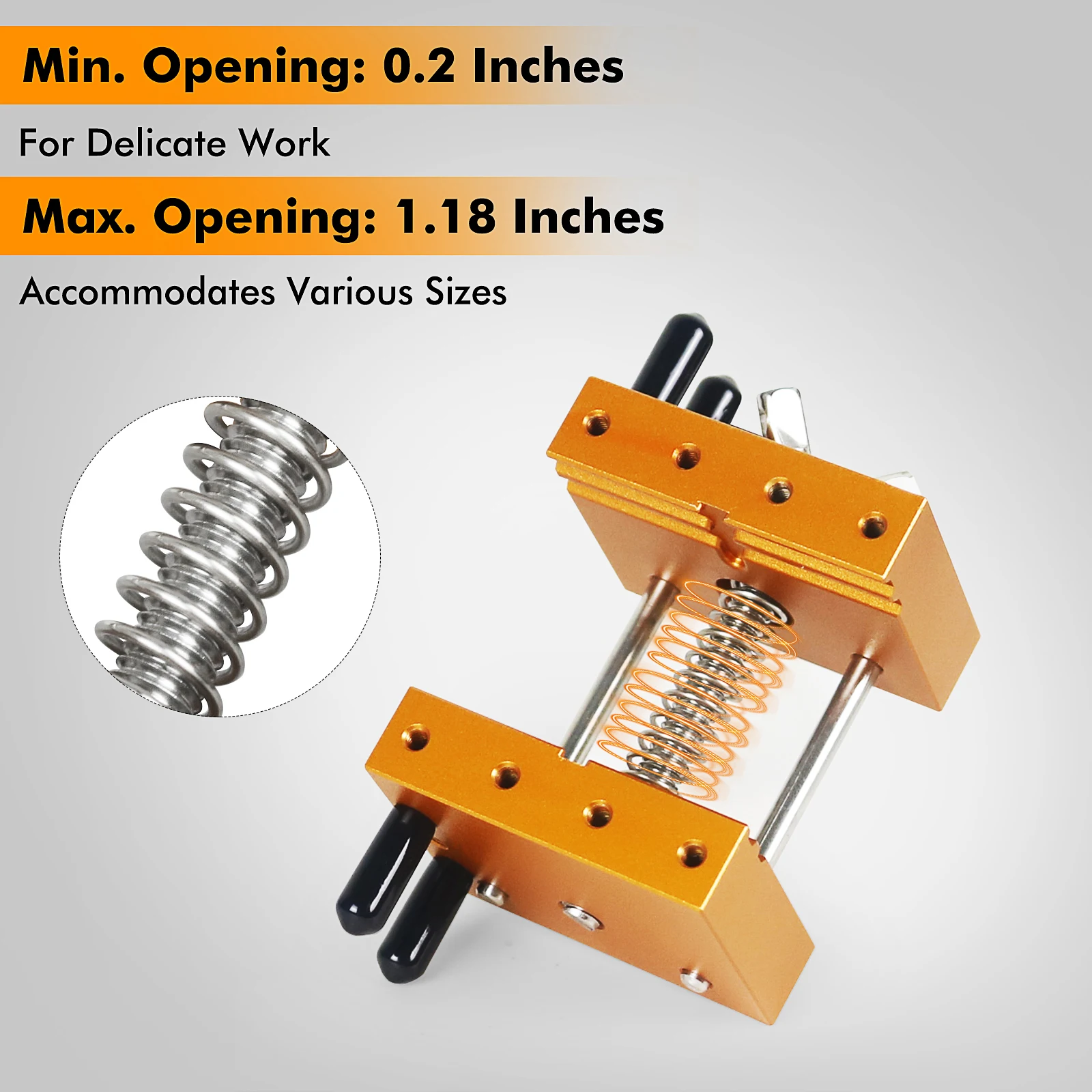 NEWACALOX Adjustable PCB Holder Soldering Clamp Circuit Board Holder Helping Hands Soldering Tool for Crafting, Electronics PCB