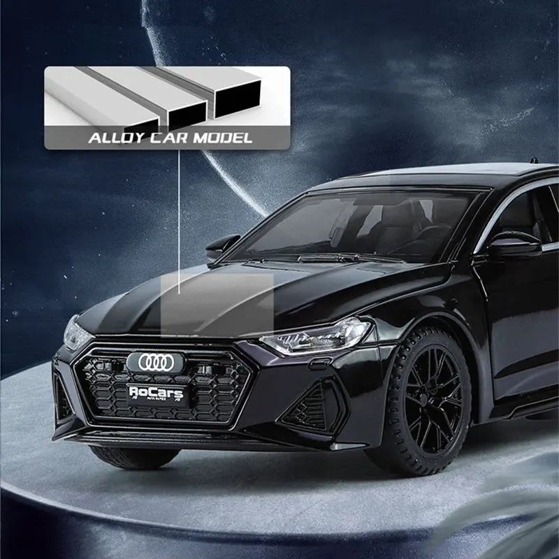 1:32 AUDI RS7 Coupe Alloy Car Model Diecasts Metal Vehicles Car Model High Simulation Sound and Light Collection Toys Gifts