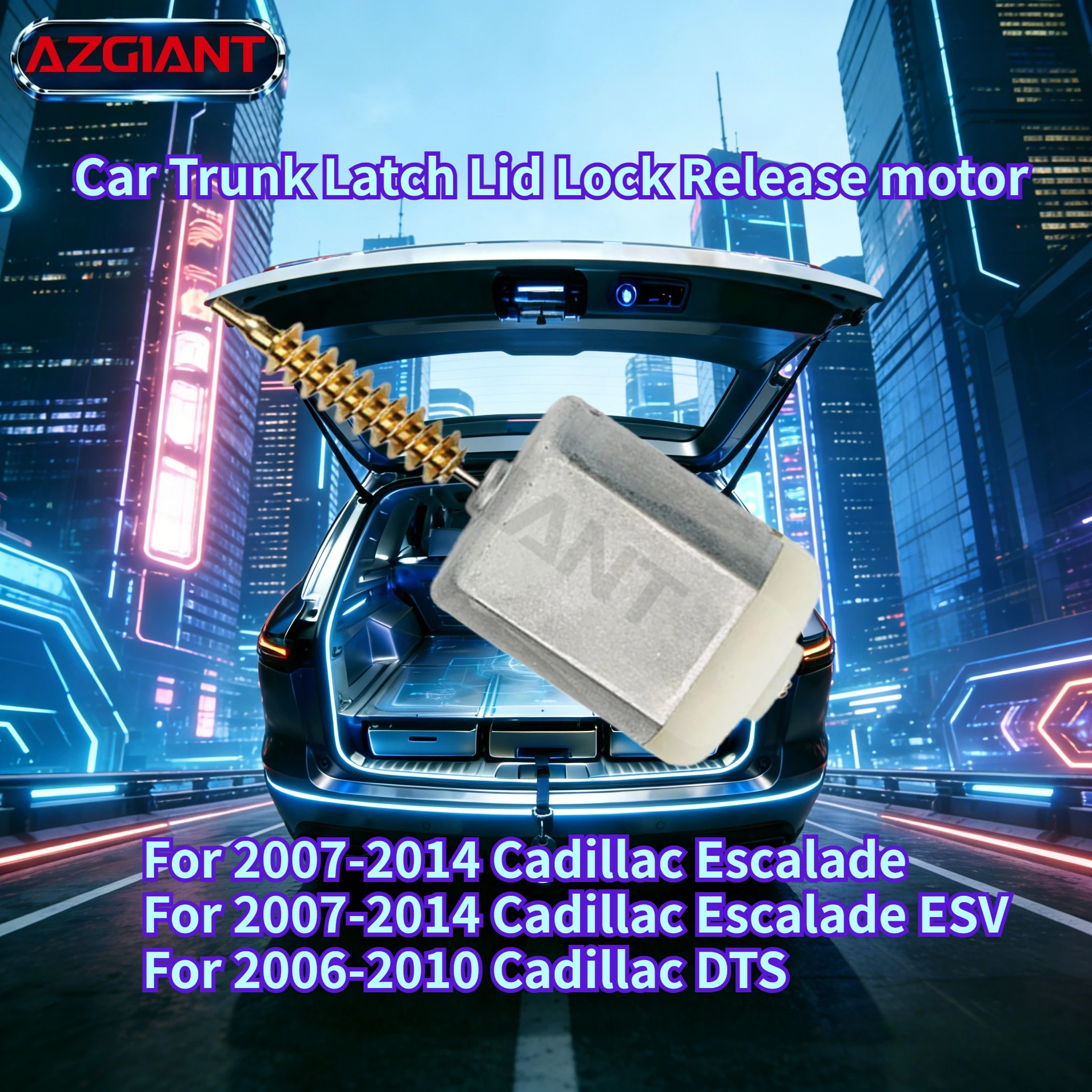 

For 2007-2014 Cadillac Escalade Car Trunk Latch Lid Lock Release motor Brand New high-quality replacement parts OEM accessories