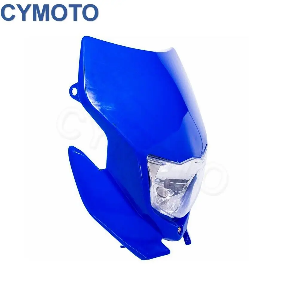 Enduro Headlight for Yamaha WR250R WR250F TTR225 230 YZ 250/400/450 MX Supermoto Headlight Assembly Motorcycle Headlight