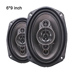 2pcs 6*9 Inch HiFi Coaxial Car Speakers Vehicle Door Auto Audio Music Stereo Full Range Frequency Automotive Speakers
