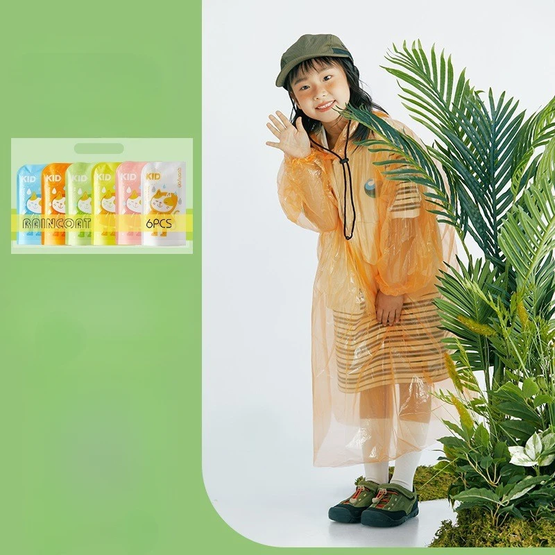 معطف واق من المطر للكبار يمكن التخلص منه معطف واق من المطر سميك محمول للبطاقات للأطفال في الهواء الطلق السياحية ذات المناظر الطبيعية الخلابة معطف واق من المطر مضغوط مقاوم للماء
