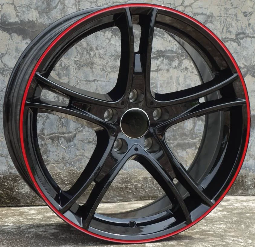 Red Lip 19 Inch 5x112 5x120 Car Alloy Wheel Rims Fit For BMW 3 5 7 8 Series 525 320i 330 E46 E90/E91/E92 F10/F11 F01/F02