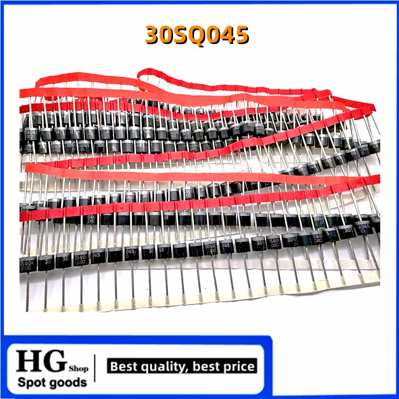 100PCS/Lot 30SQ045 R-6 30A 45V R-6 Solar Energy Schottky Rectifiers Diode