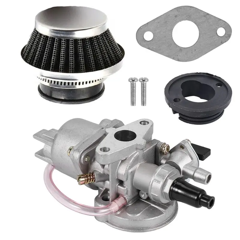 

Комплект воздушного фильтра и карбюратора AEF2-42MM для 2-тактных двигателей 47cc 49cc, запчасти для мини-мотоциклов, детских квадроциклов, питбайков