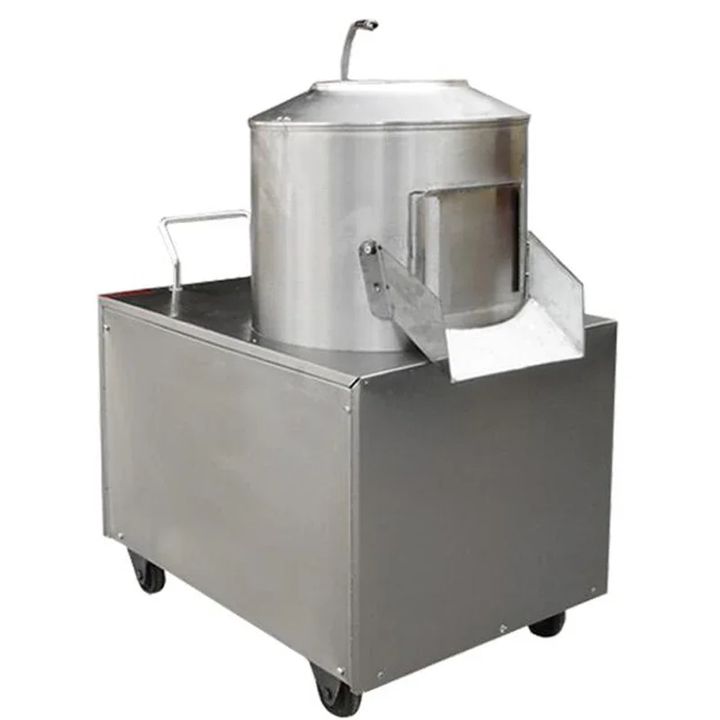 Electric Potato Peeling Machine 150-220 Kg/h Potato Peeler With Cleaning Function High Efficiency Peeling Machine YQ-350