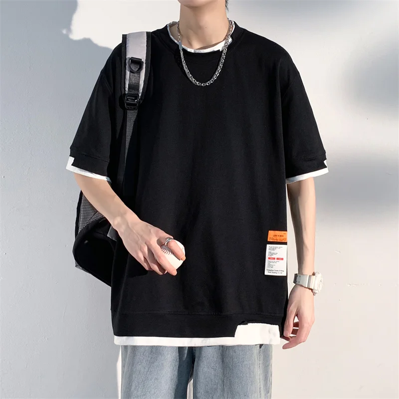 T Shirt Oversize Cotton Men Mens Summer Tshirts Oversized Tee Shirts 5XL Casual Wear T Shirt Tee for Man Streetwear Big Size