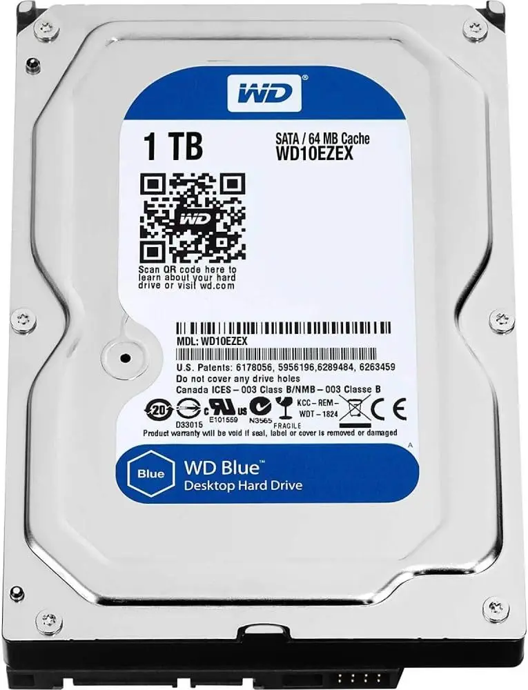 Western Digital WD Blue 1TB 2TB 4TB 6TB Internal hard drive 3.5  64MB Cache SATA 6 gb/s HDD For Desktop Pc Computers