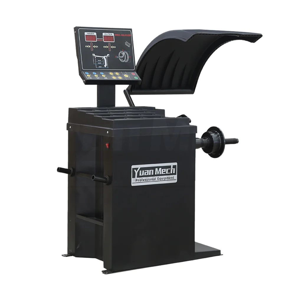 

Высококачественный балансировочный станок YuanMech B657 для колес автомобилей и мотоциклов, 250 Вт, 200 об/мин, заводская цена, простое управление, машина для выравнивания колес