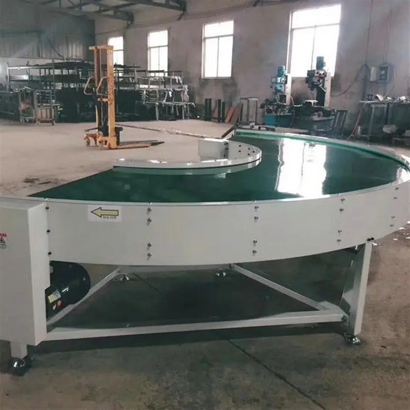 Various Specifications Belt Turning Conveyor PVC Turning Line J180 Degree Turning Machine