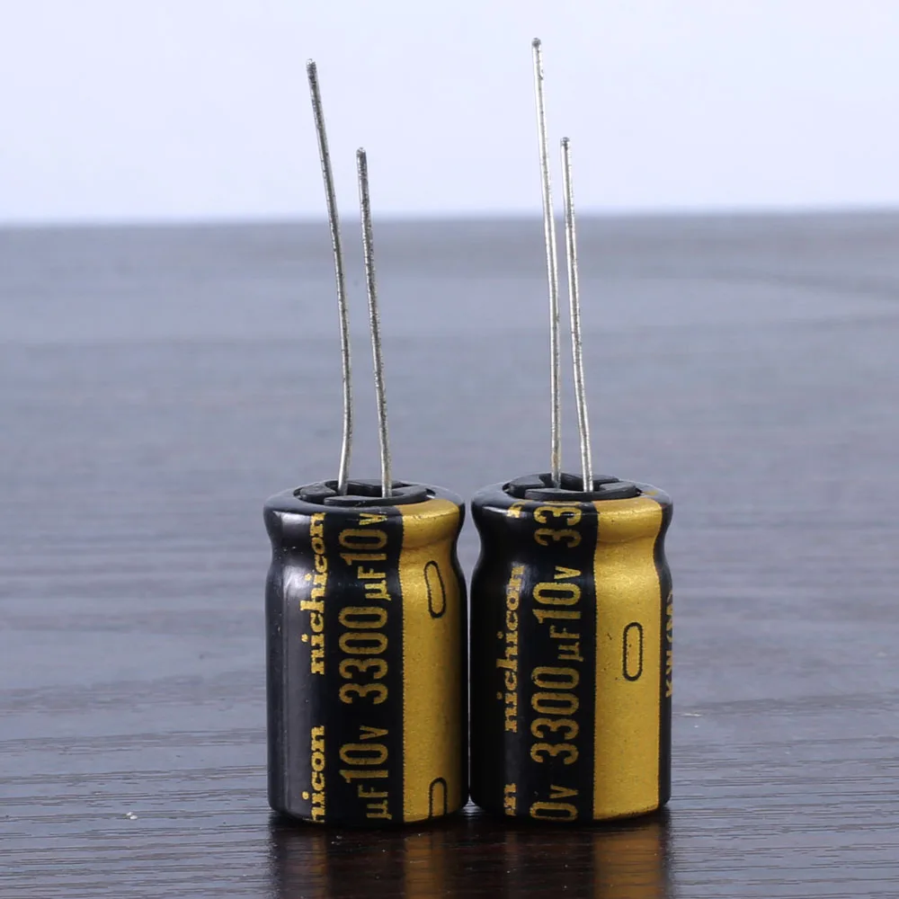 

10PCS Nichicon KW 3300uf 10V 3300mfd audio Capacitor caps 12.5mm*20mm