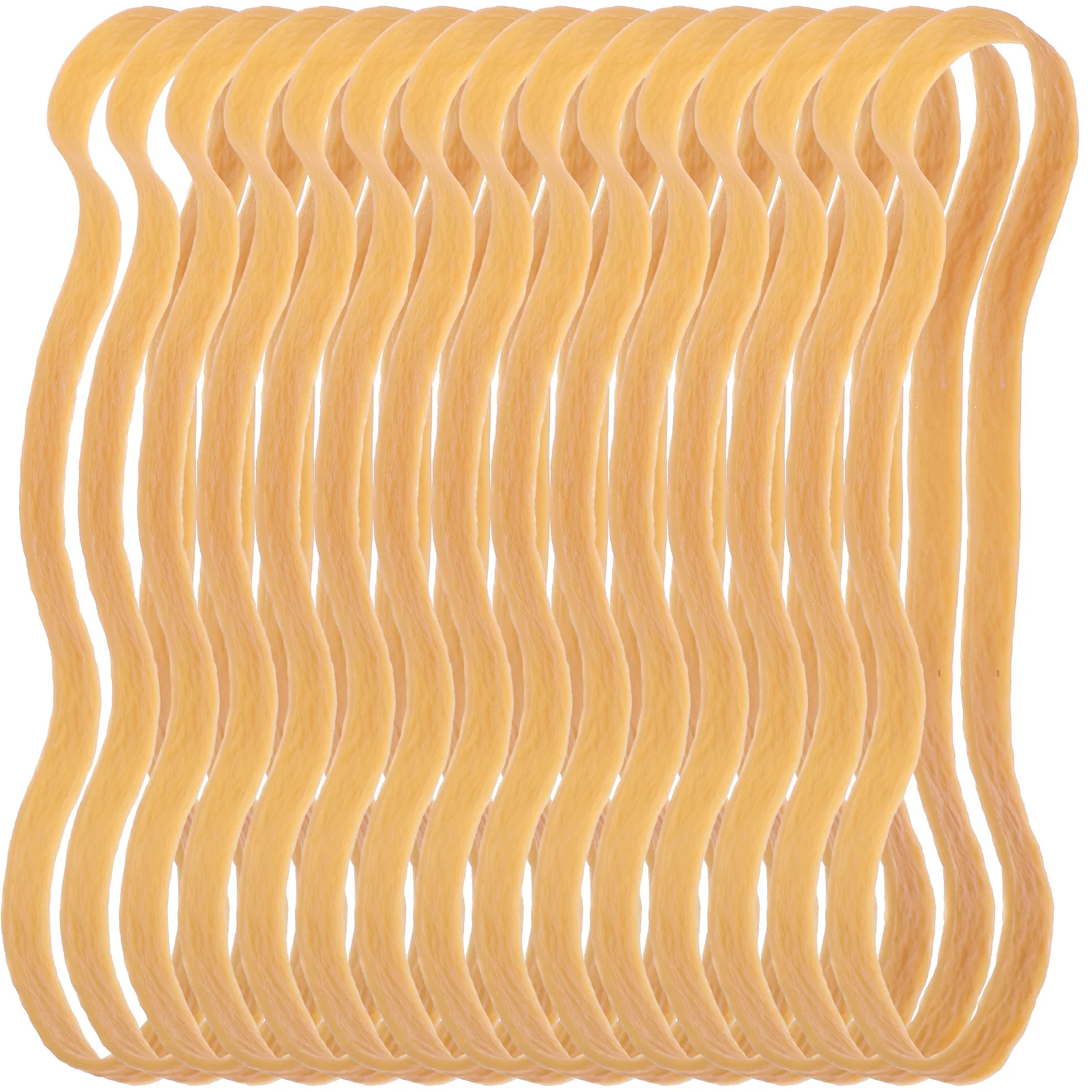 1 Beutel mit robusten Gummibändern, breit, dick, dehnbar, für Bürobedarf, Bindungsfixierung, Bulk-Multifunktions-Gummiband-Set