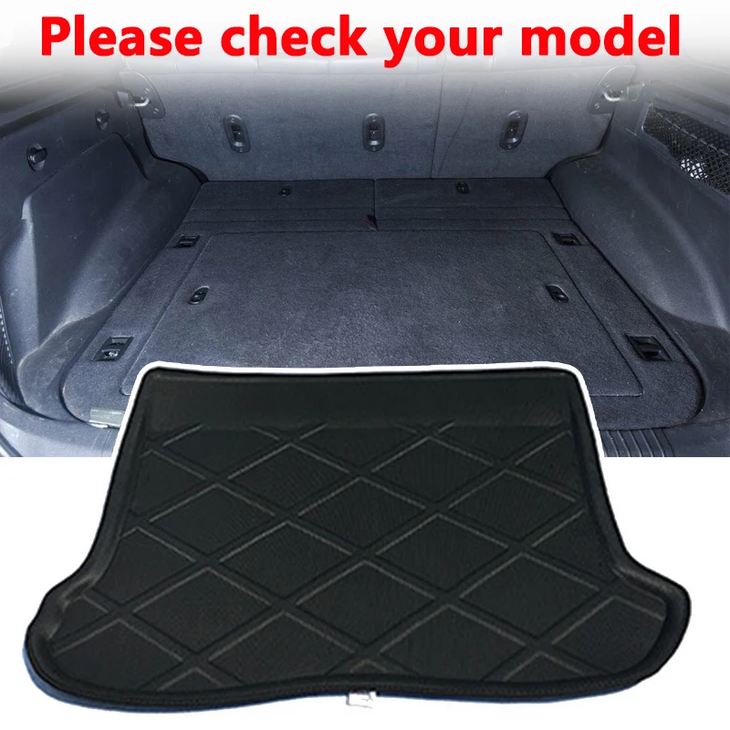 Car Rear Trunk Mat for Jeep Grand Cherokee 2005~2010 Accessories MK3 WK Boot Cargo Waterproof Carpet 3D EVA Material Storage Pad