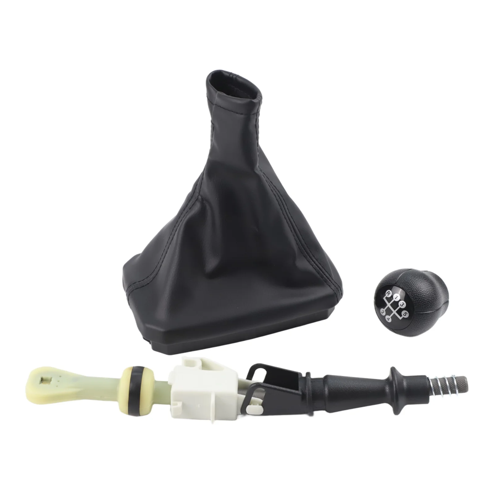 Automatic Shift Knob 5 Speed 5 Speed Gear Lever Luxury Feel Precision Fit Easy Installation Car Interior Enhancement