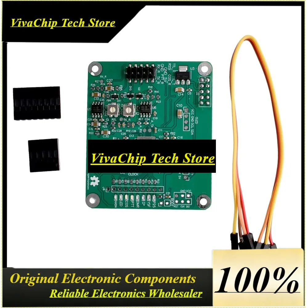 VivaMMDVM Relay Expansion Board, Digital Relay Module Compatible MMDVM For Raspberry Pi 3