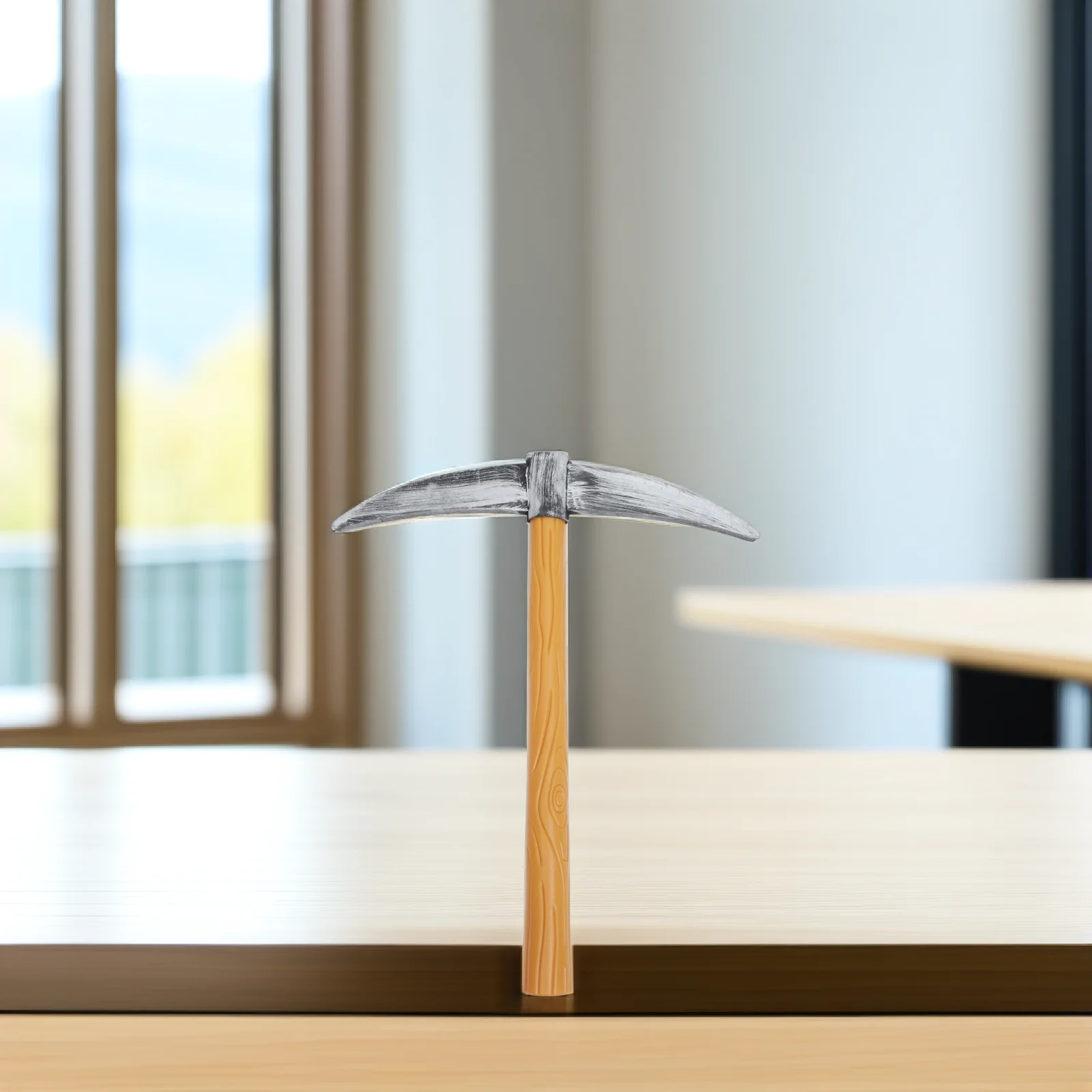 

Fake Pickaxe Prop Creative Shaped Pickaxe Dwarf Costume Party Favor Funny Photography Photo Booth Decoration Sponge Plastic