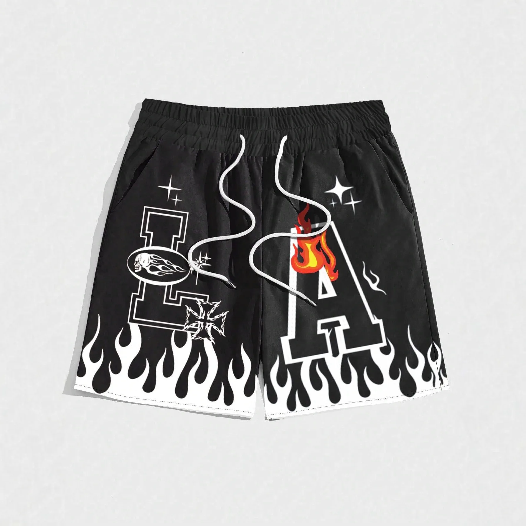 

Новые Гавайские мужские пляжные брюки с 3D принтом, спортивные шорты для бега, отдыха, бейсбола, волейбола, серфинга, плавания, мотоциклетные шорты