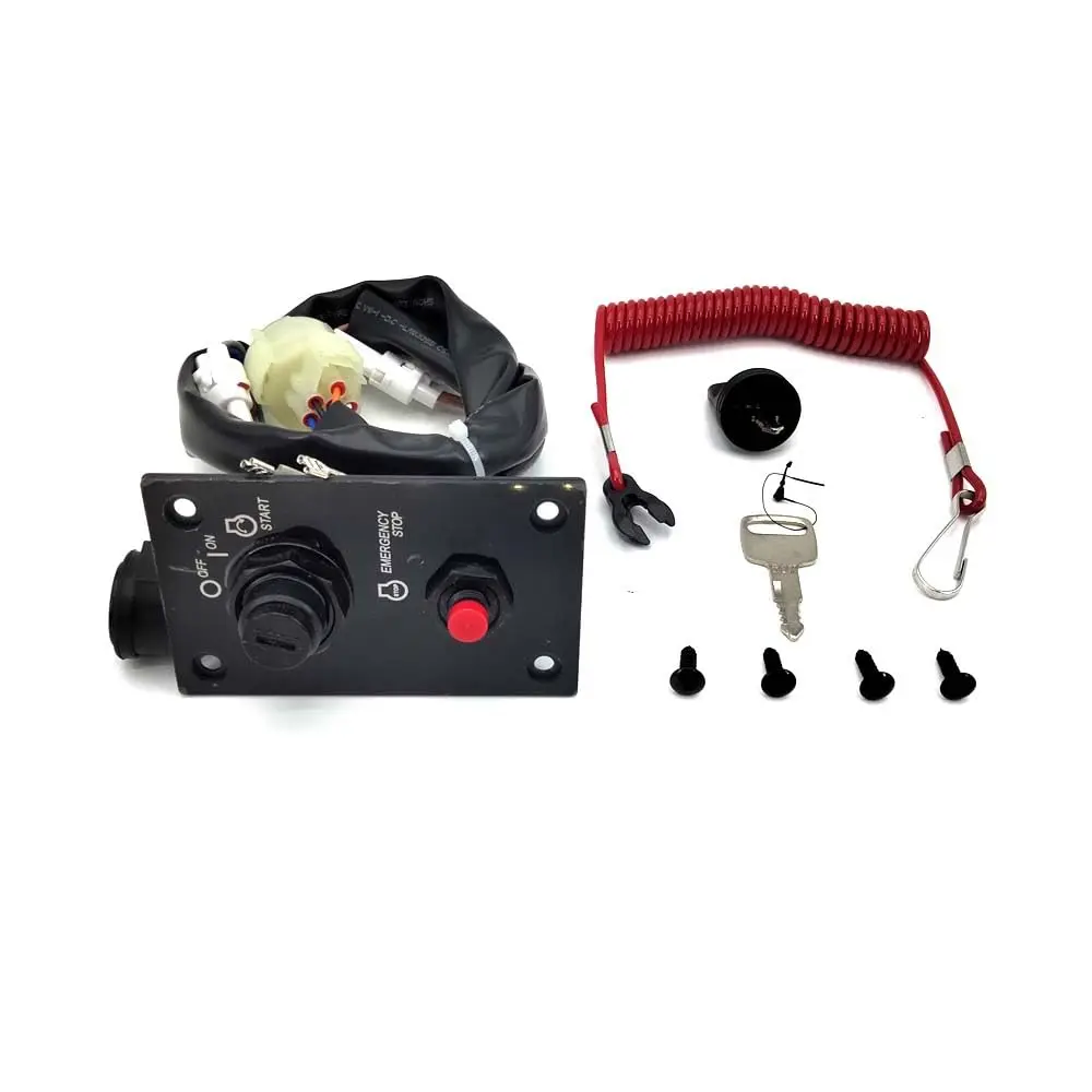 

Marine Boat Single Key Switch Panel Assy 37100-96J24 For Suzuki Outboard Engines