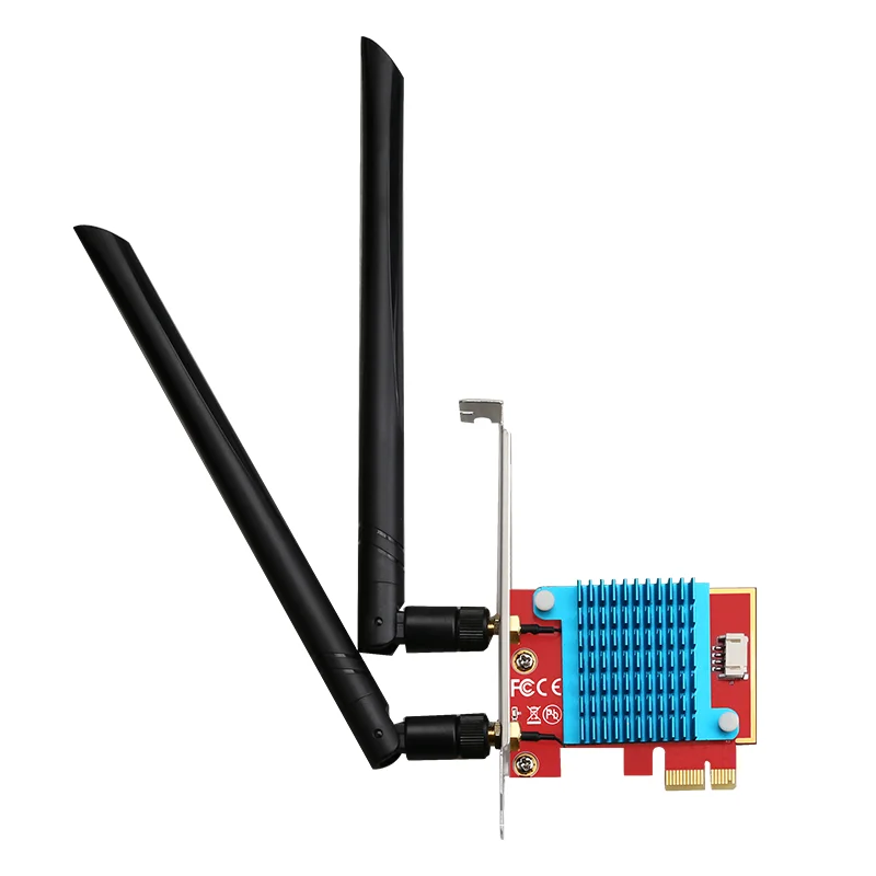 10 pçs mini pcie sem fio pcie 1x para m.2 ngff e-key placa de expansão suporte bluetooth adaptador wi-fi para módulo de placa de rede