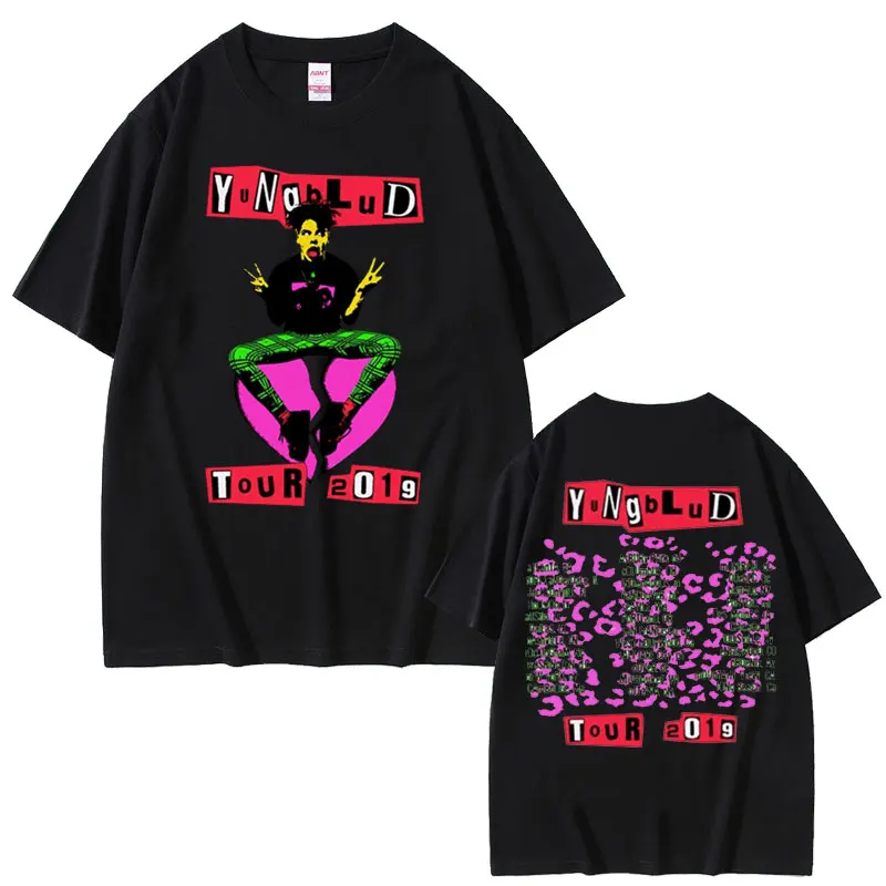 Best Famous Rock Singer Yungblud Tour 2019 Graphic Tshirt Men Women Fashion Vintage T-shirts Men's Casual Oversized Streetwear