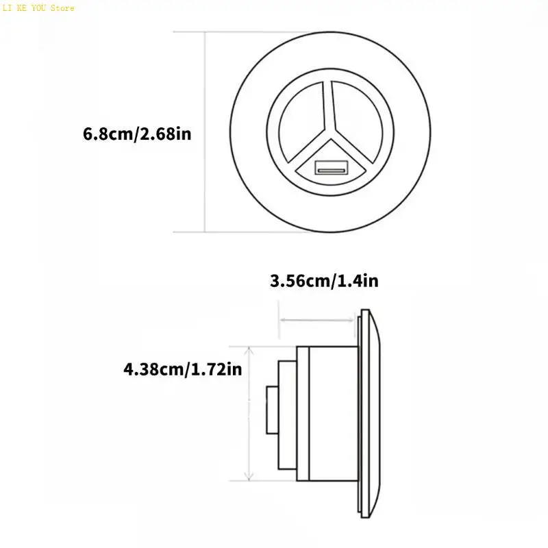 W3JE Lift Chair Double Button Controllers USB Charging for Electric Recliner Repair