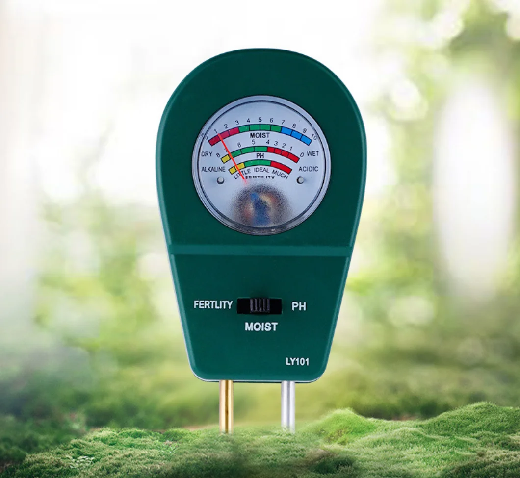 

3 in 1 Soil Fertility Meter PH Hygrometer Fertility Analyzer No Battery Required