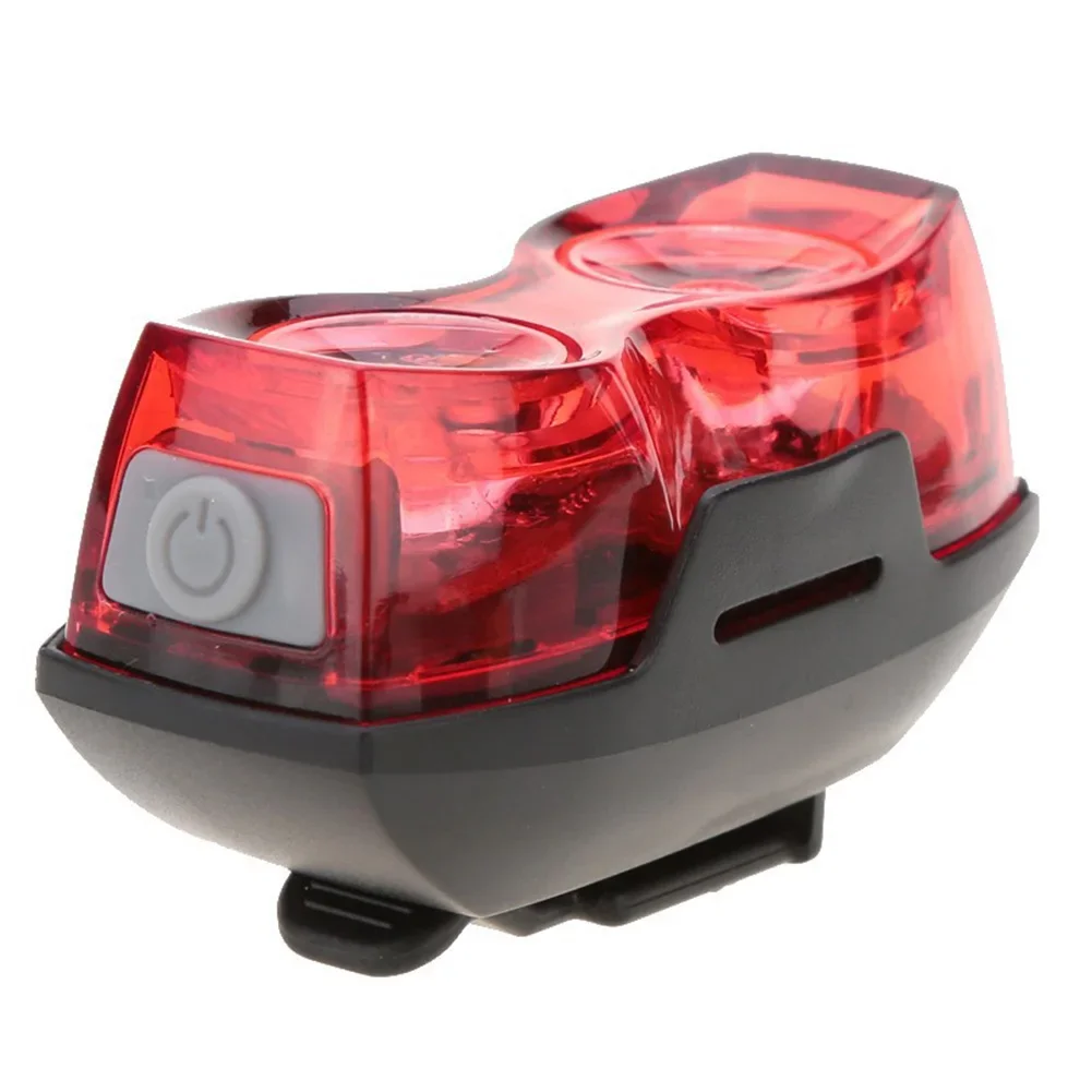 1pc Bicycle Rear Light AAA Batteries High Visibility Red Light Tail Light Horizontal Or Vertical MTB Road Bike Lamps Accessories